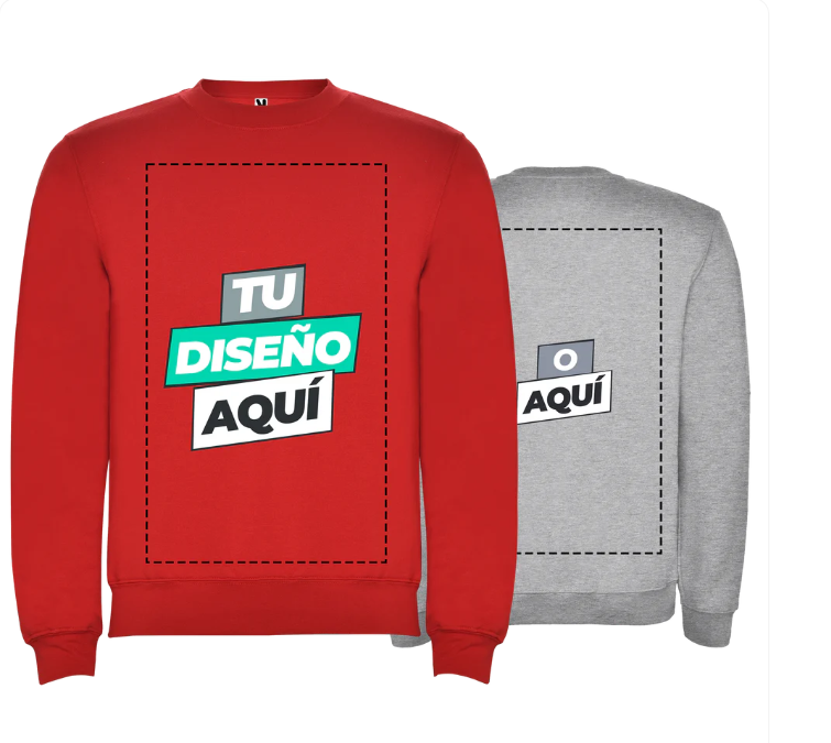 SUDADERA BASICA  PERSONALIZADA
